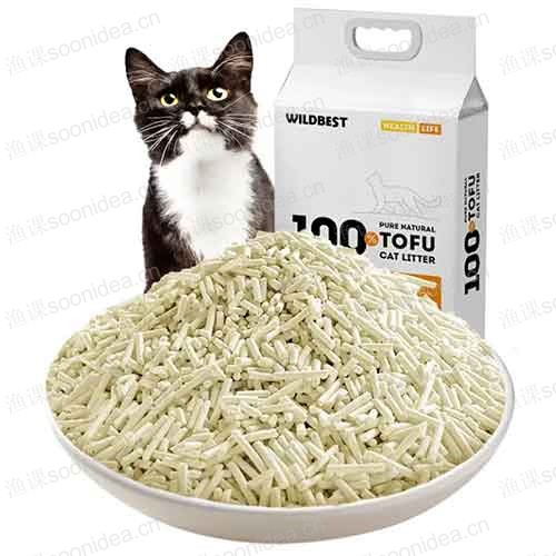 1.5MM Premium Plant Strong Clumping Tofu Cat Litter
