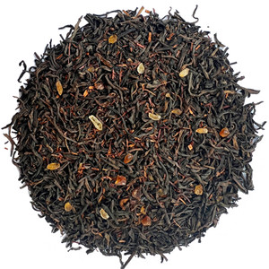 Pu'er tea mixed with dried canary flower