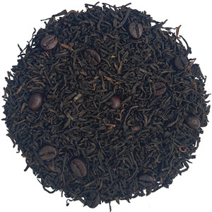 Pu'er tea mixed with coffee bean
