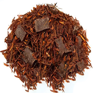 Dried canary flower mixed with chocolates