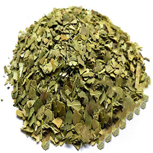 Yerba mate mixed with green tea leaves