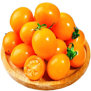 Seeds of yellow round cherry tomato